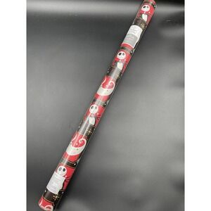 Hallmark Disney Nightmare Before Christmas Jack Sally Gift Wrap Paper Roll